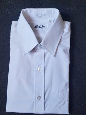 (New) Mens collar white shirt